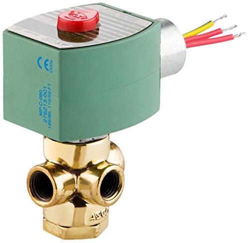 ASCO 8320G132-24 / DC mesingano tijelo direktnog djelovanja elektromagnetnog ventila za opći servis, 1/8 veličina