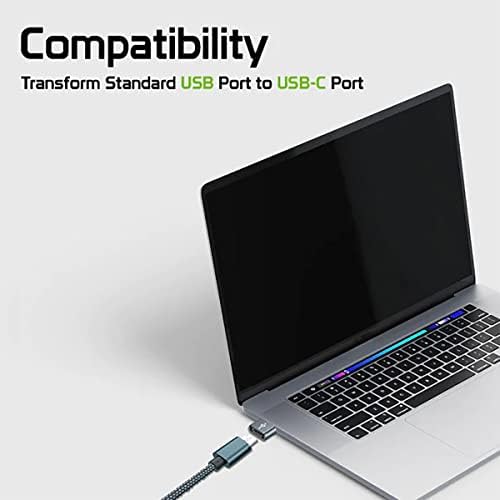 USB-C ženka za USB muški brzi adapter kompatibilan sa vašim časti 9N za punjač, ​​sinkronizaciju, OTG uređaje