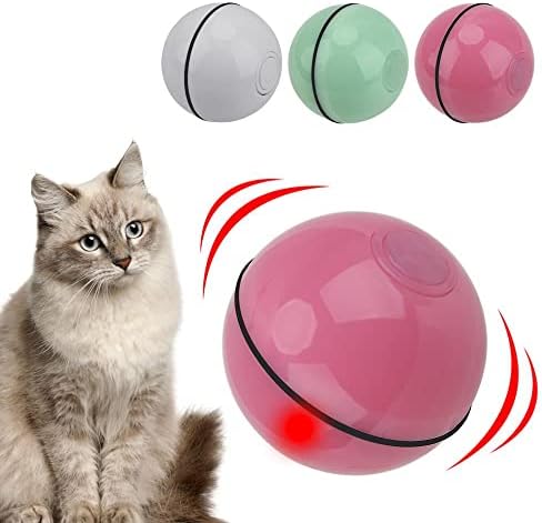 Oallk Mačka igračka SMART interaktivni rolni kuglica Automatski rotirajući kućni ljubimci Igračke za igre