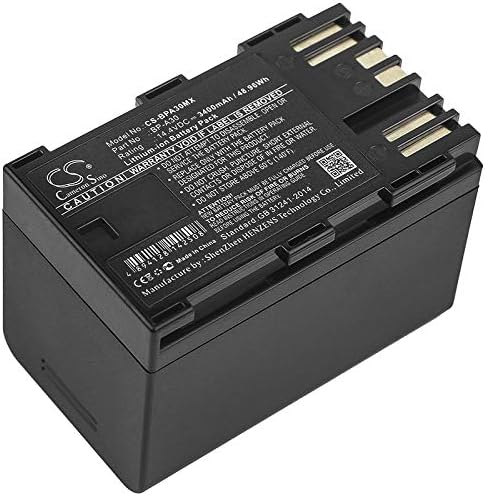 Zamjena baterije za EOS C200 PL XF705 CA-CP200L EOS C200B EOS C300 MARK II EOS C300 MARK II PL EOS C200 BP-A30