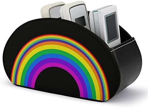 Rainbow LGBT Pride Remote TV kontrola kutije za pohranu s 5 odjeljaka za radnu površinu za radnu