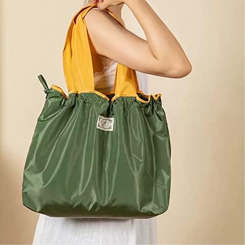 Cnaiyunpin sklopive torbe za višekratnu upotrebu, sklopiva torba za kupovinu stane u džep,ekološke platnene