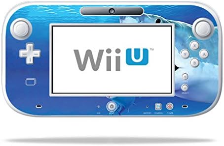 MightySkins koža kompatibilna sa Nintendo Wii U GamePad kontrolerom-veliki bijeli / zaštitni,