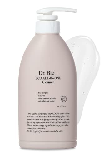 Dr. bio Eco All-in-One sredstvo za čišćenje | 500g hidratantno nježno sredstvo za čišćenje lica