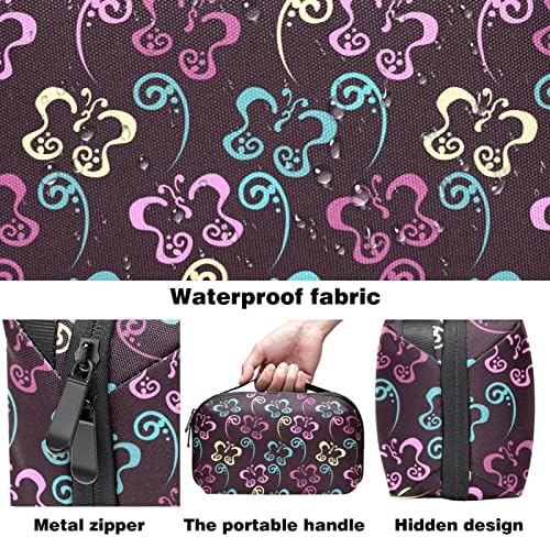 Šareni leptir uzorak kozmetička torba za žene slatka modna torbica vodootporna torba za šminkanje