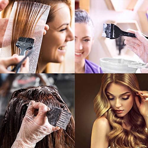 CREATESTAR 15 kom komplet za farbanje kose, farbanje kose izbjeljivanje izbjeljivanje DIY Salon alat,