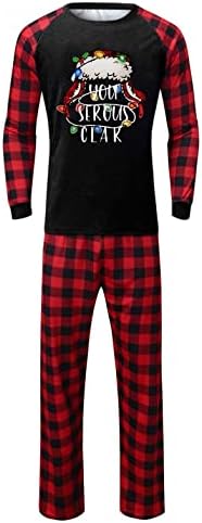 XBKPLO božićne pidžame za porodicu i pse, porodična Xmas Sleep odjeće Pokloni za dečka roditelj-dijete Žene