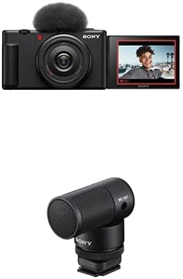 Sony ZV-1F VLOG kamera za Creations i Vloggers sa Vlogger sačmaricom za mikrofon ECM-G1
