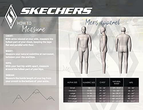 Skechers muški Pokret za hodanje 9 kratki