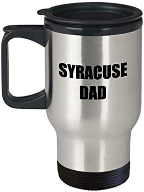 Syracuse tata Travel MUG Funny poklon Idea za auto novosti na kafu čaj 14oz nehrđajući čelik