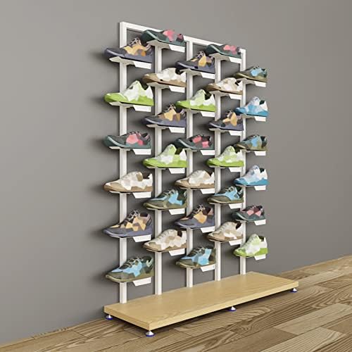 Tržna komercijalna odjeća Store stalak za obuću, željezo Moderna kreativna polica za skladištenje cipela za