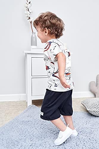 Biniduckling Boy majica kratkih rukava i kratke hlače KID 2 kom ljetna odjeća 2-7 godina
