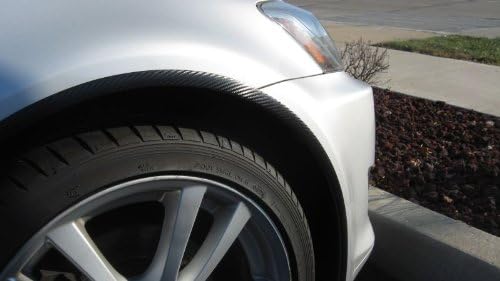 312 Motoring odgovara 2008-2011 Dodge Avenger točak od karbonskih vlakana / lajsne od blatobrana 4PC