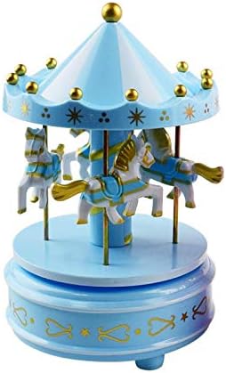 Na Novo Merry Gound Music Box Cake Ornament Rođendan Poklon Dječja nova igračka Merry Go okrug