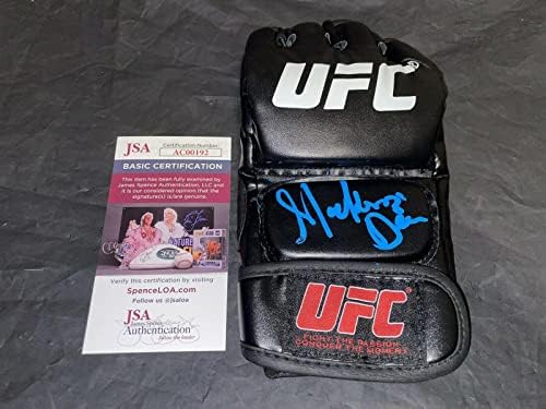 Mackenzie Dern potpisao UFC rukavica Strawweight kandidat JSA Auth-autograme MLB rukavice