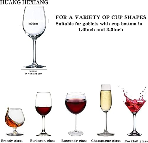 DVTEL kućni vinski stakleni staklo, vinski ormar stalak za čašicu, vinski stalak, vinski nosač viseći stalak