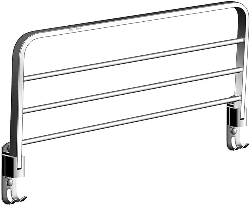 Držač ručnika Kupatilo Jedinstveni sloj 304 Zidni nosač od nehrđajućeg čelika 90 sklopiva ručnička šina