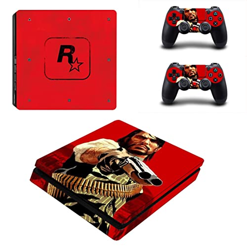 Igra GRed Deadf i Redemption PS4 ili PS5 skin naljepnica za PlayStation 4 ili 5 konzolu i 2 kontrolera