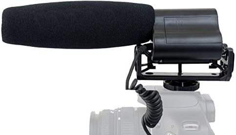 Sačmarica mikrofon sa vetrobranskom stazom i mrtvom mačjom muff za Fujifilm X-T20