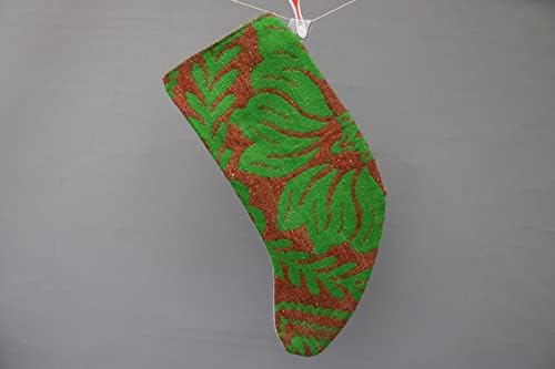 Sarikaya Jastuk Božićni dekor, ručno rađene čarape, dekor čarape, najbolje kilim čarapa, božićna čarapa, poklon