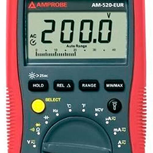 AMPROBE - 4018649 AM-520 HVAC multimetar sa ne-kontaktnim otkrivanjem i temperaturom napona