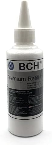 BCH Premium DTF tinta za štampač - 100 ml Bijela za Inkjet direktno na filmsku štampu za prijenos topline