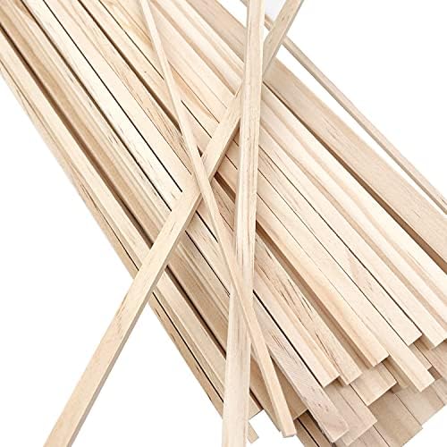 36 pakovanja drvenih kvadratnih tipli za drvene štapiće za oblikovanje tvrdog drveta nedovršene