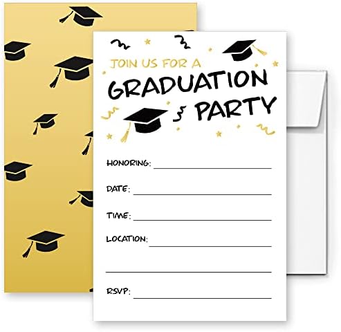 Pozivi za diplomiranje Loahaka 20 kartica sa kovertema Univerzitetske univerzitete GRAD Constati Constati Invitacije