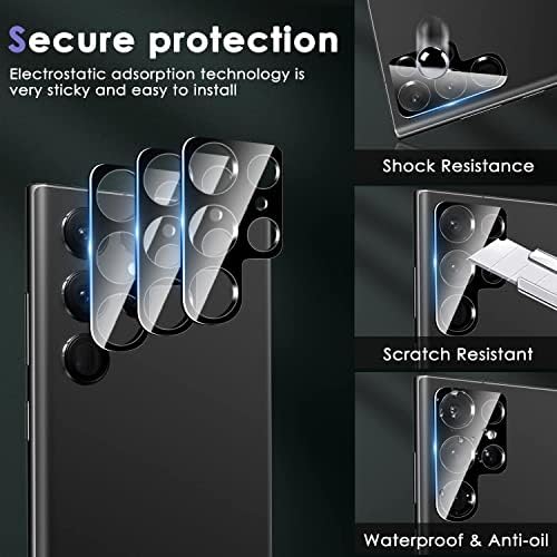 CYCFAIML [2+2 za Samsung Galaxy S23 Ultra zaštitnik ekrana privatnost 6,8 inča [ne Staklo], [omogućen