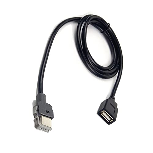 Qingrong Car 4pin ženski na USB ženski adapter kablovski medij središnji uređaj USB interfejs adapter kompatibilan