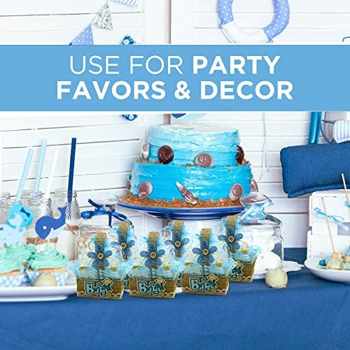 Vaši omiljeni trenuci Mini košare: Baby Boy Tuš za tuširanje za slatkiše, nagrade i poklone - Blue Party
