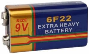 Hillflower 30 komad 6F22 6LR61 Bulk 9V dugo trajanje Carbon cink nova baterija