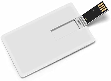 Ružičasti kameleon i cvijeće USB 2.0 Flash-Drives Memory Stick Credit Cret Card