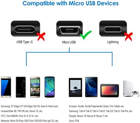 Rankie 3-pack 3ft micro USB kabel velike brzine i punjenje
