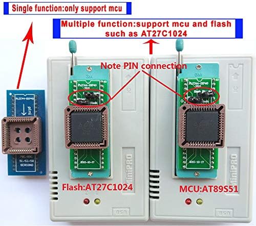 SETCTOP Xgecu TL866II Plus nadograđeni Xgecu T48 programer 8 adaptera USB EPROM Flash BIOS čip Socket nand