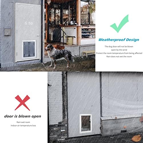 Aluminijska vrata za pse za ekstremne vremenske uslove, HIDROSIL Energetski efikasna vrata za kućne ljubimce