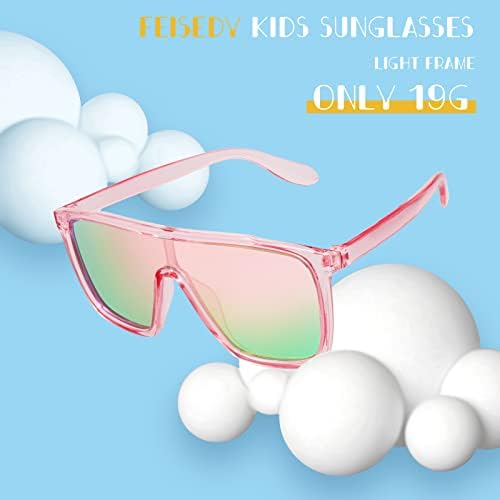 FEISEDY dečije naočare za sunce za devojčice modni slatki dečaci Tinejdžeri naočare One Piece UV400 B2812