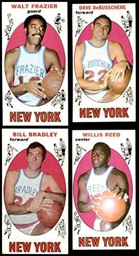 1969-70 TOPPS New York Knicks Team set New York Knicks Ex + Knicks