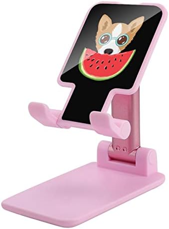 Watermelon Corgi sklopivi držač za stolni telefon Prijenosni podesivi postolje za putni stol