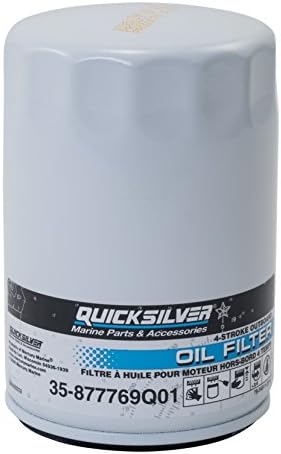 QuickSilver 877769Q01 Filter za ulje za zelenu vetrado šest-cilindričnih naloga