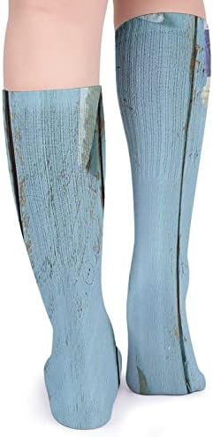 Plaža Drvena zidna sportska čarapa Topla cijev čarape Visoke čarape za žene Muškarci Turny Party