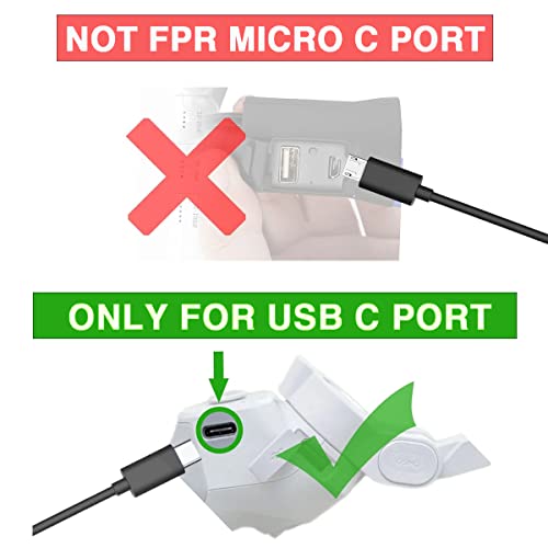 USB kabl za punjenje USB-C kompatibilan za ZHIYUN glatka 4 / glatka x / glatka Q2, DJI OM 4, DJI osmo