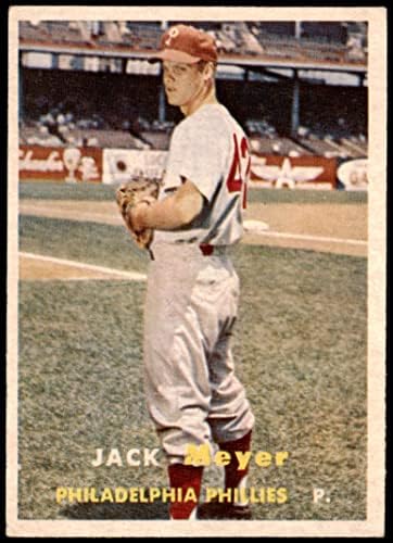 1957.Pod 162 Jack Meyer Philadelphia Phillies Ex Phillies