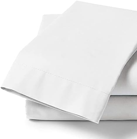 Bijele klasične bijele pamučne jastučnice standardne veličine Set od 24, jastučnice velike težine