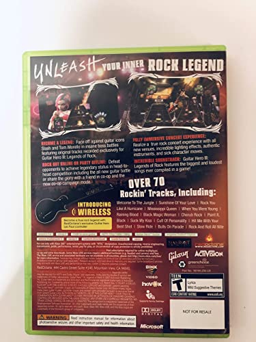Guitar Hero 3 Legends of Rock za Xbox 360, samo igra