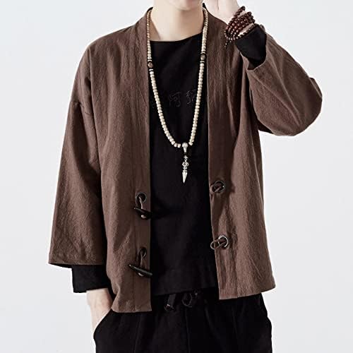 Jakne za muškarce Moda Japanski Yukata casual kaputa Kimono odjeća Pamučna labava top jakne