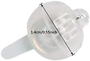 MaoTopCom 20kom LED Mini okrugle kugle svjetla, papirni lampioni na baterije balonske sijalice