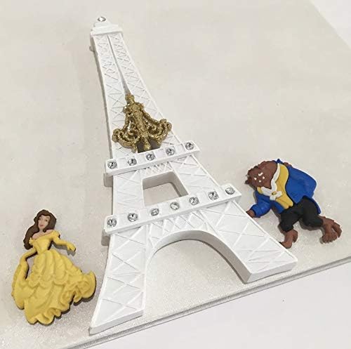 Ljepota i zvijer klasični pariz Eiffelov toranj rođendan Knjige gostiju