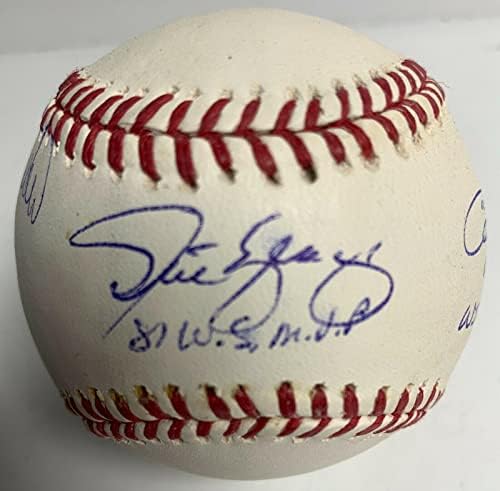 Dodgers 81 MVPS serije Svjetske serije potpisali MLB bejzbol guerrero Cey Yeager PSA 5A42307 - autogramirani