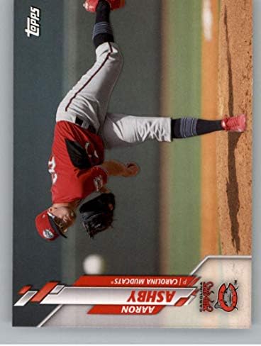2020 TOPPS PRO dezna PD-48 Aaron Ashby Carolina MUdCats MLB bejzbol kartica NM-MT